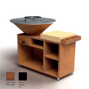 BBQ SERVANTE CORTEN (Effetto ruggine)