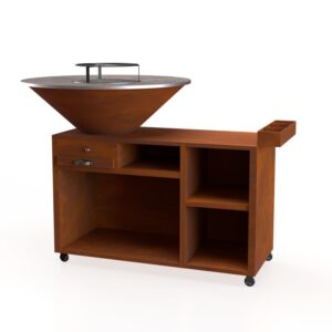 BBQ SERVANTE CORTEN (Effetto ruggine)