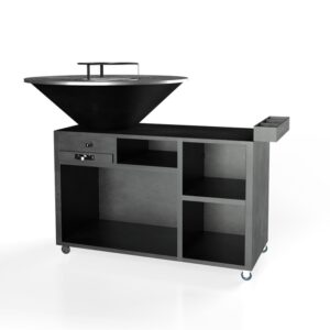 BBQ SERVANTE Nero laccato